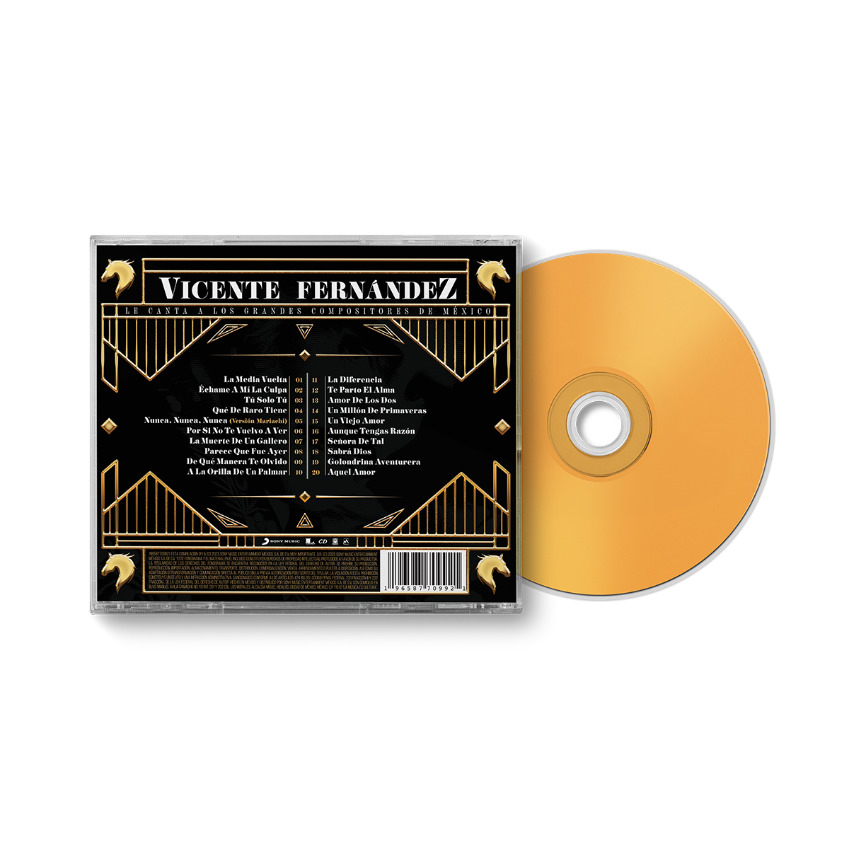 Vicente Fernández - Vicente Fernández Le Canta a los Grandes Compositores de México CD