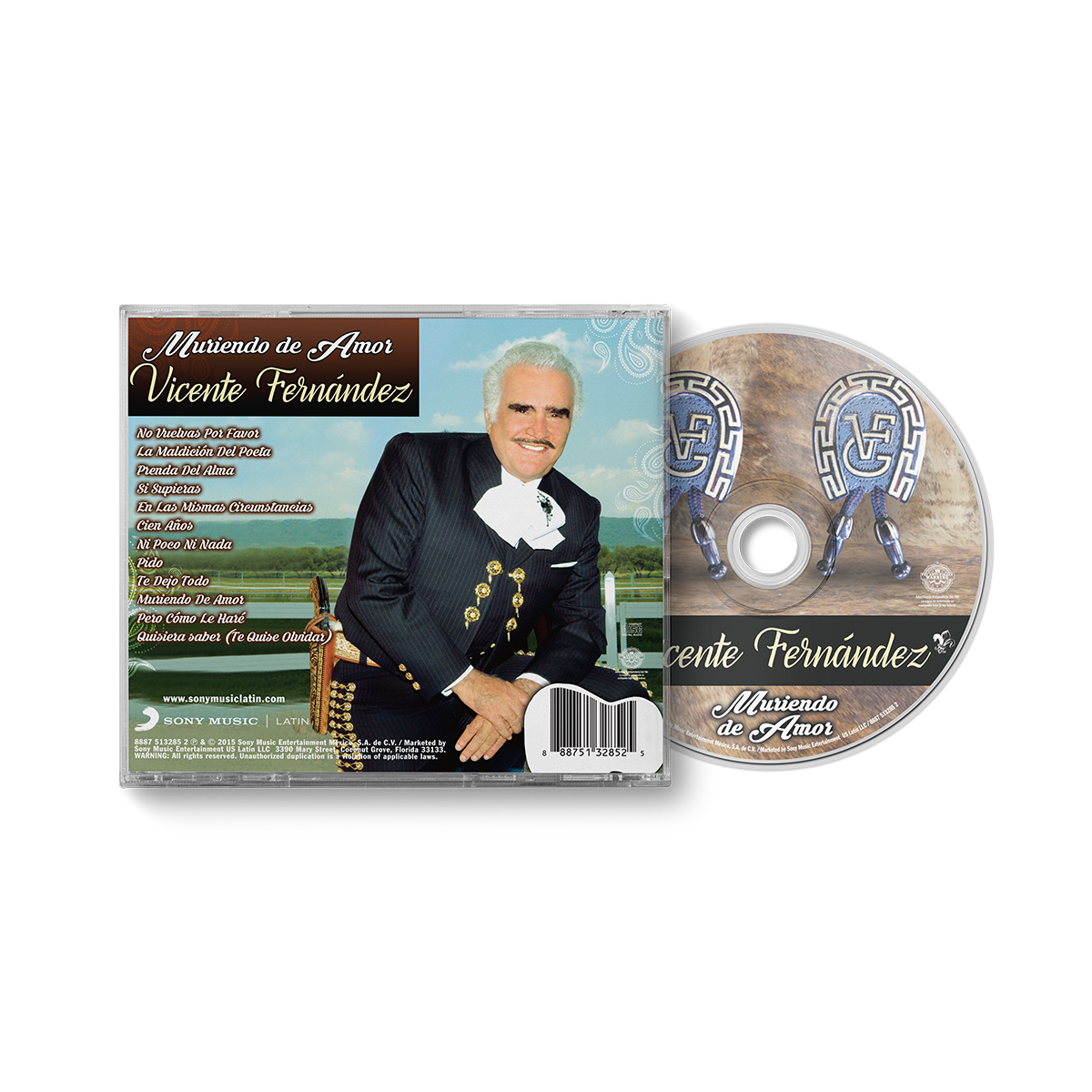 Vicente Fernández - Muriendo de Amor CD
