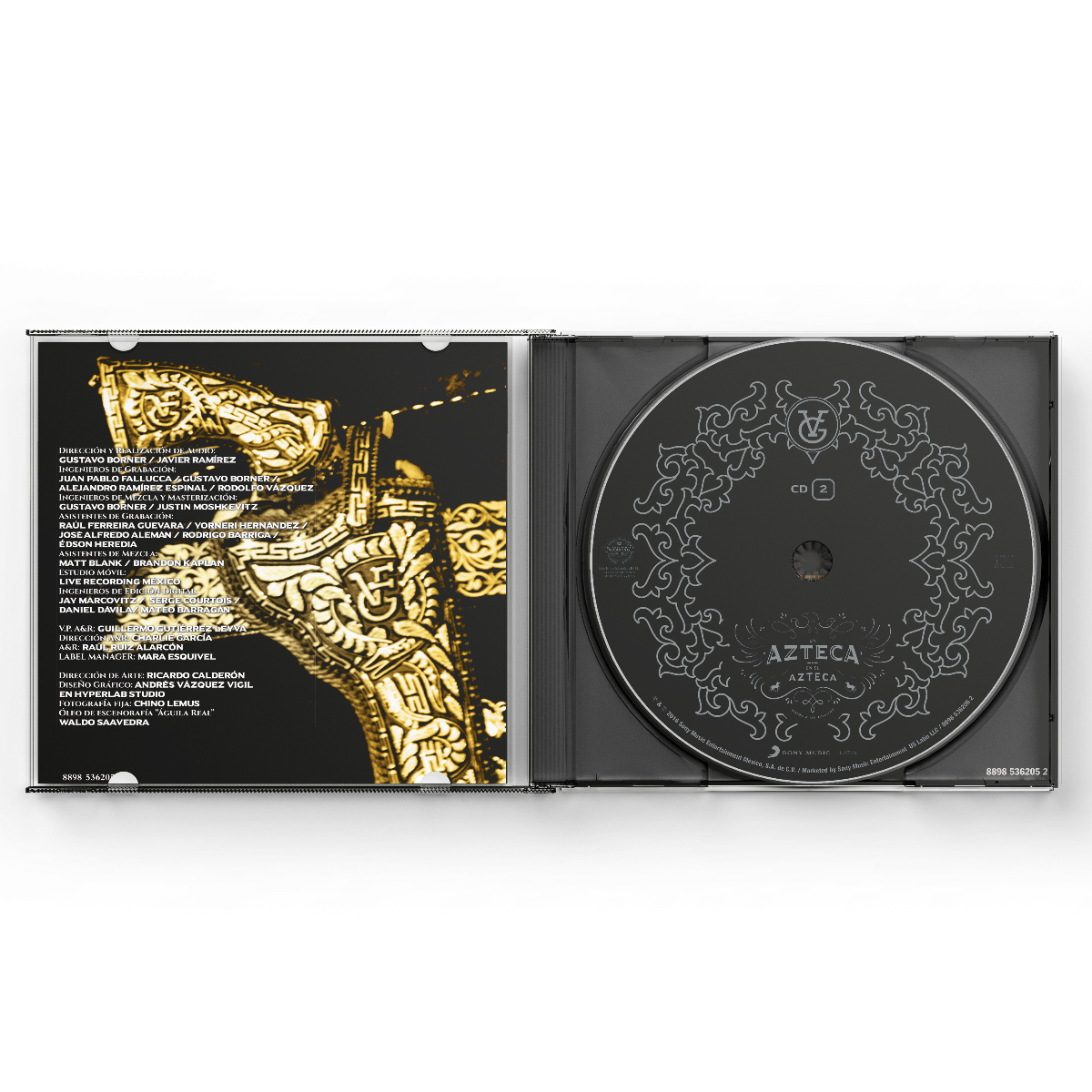 Vicente Fernández - Un Azteca en el Azteca, Vol. 2 CD