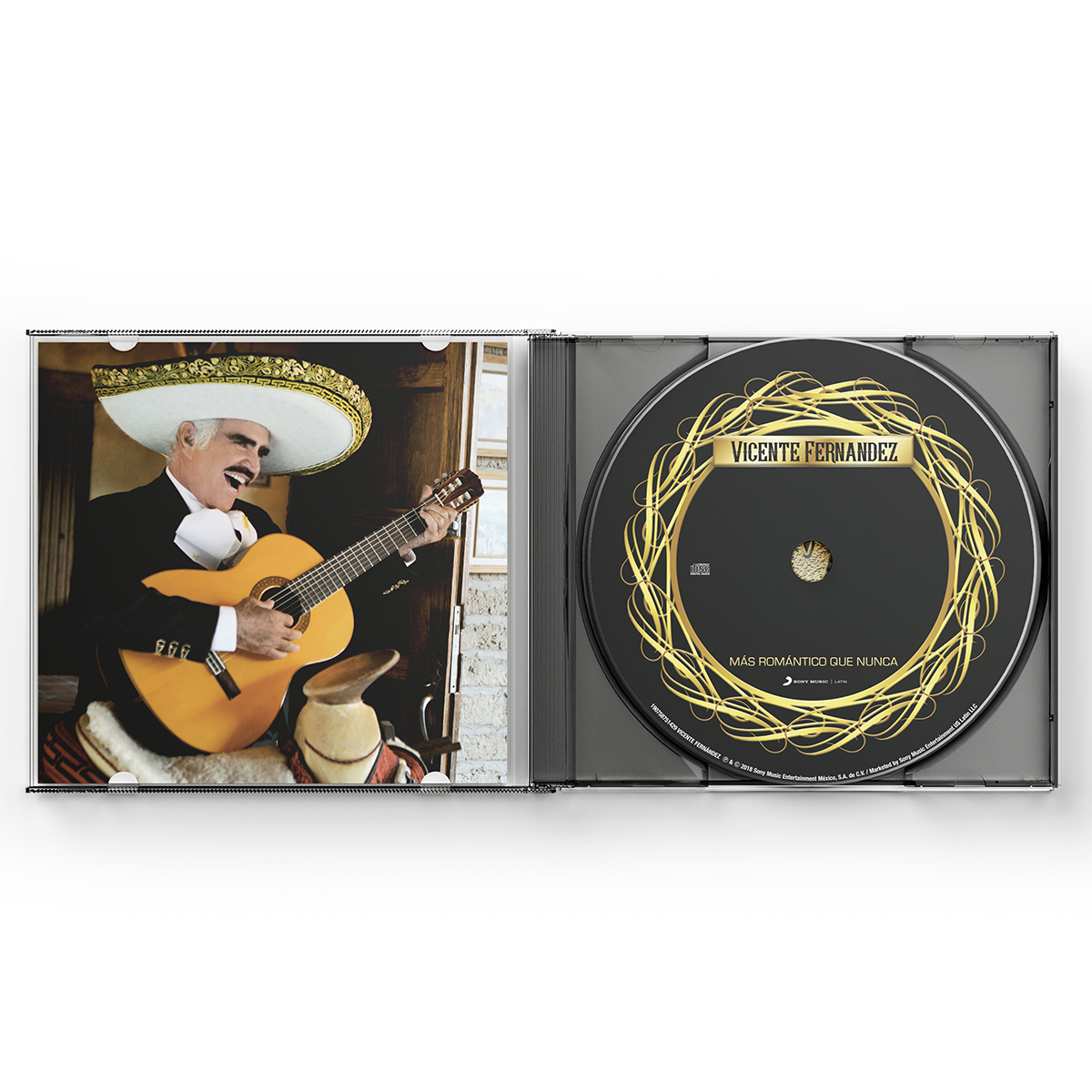 Vicente Fernández - Más Romántico Que Nunca CD
