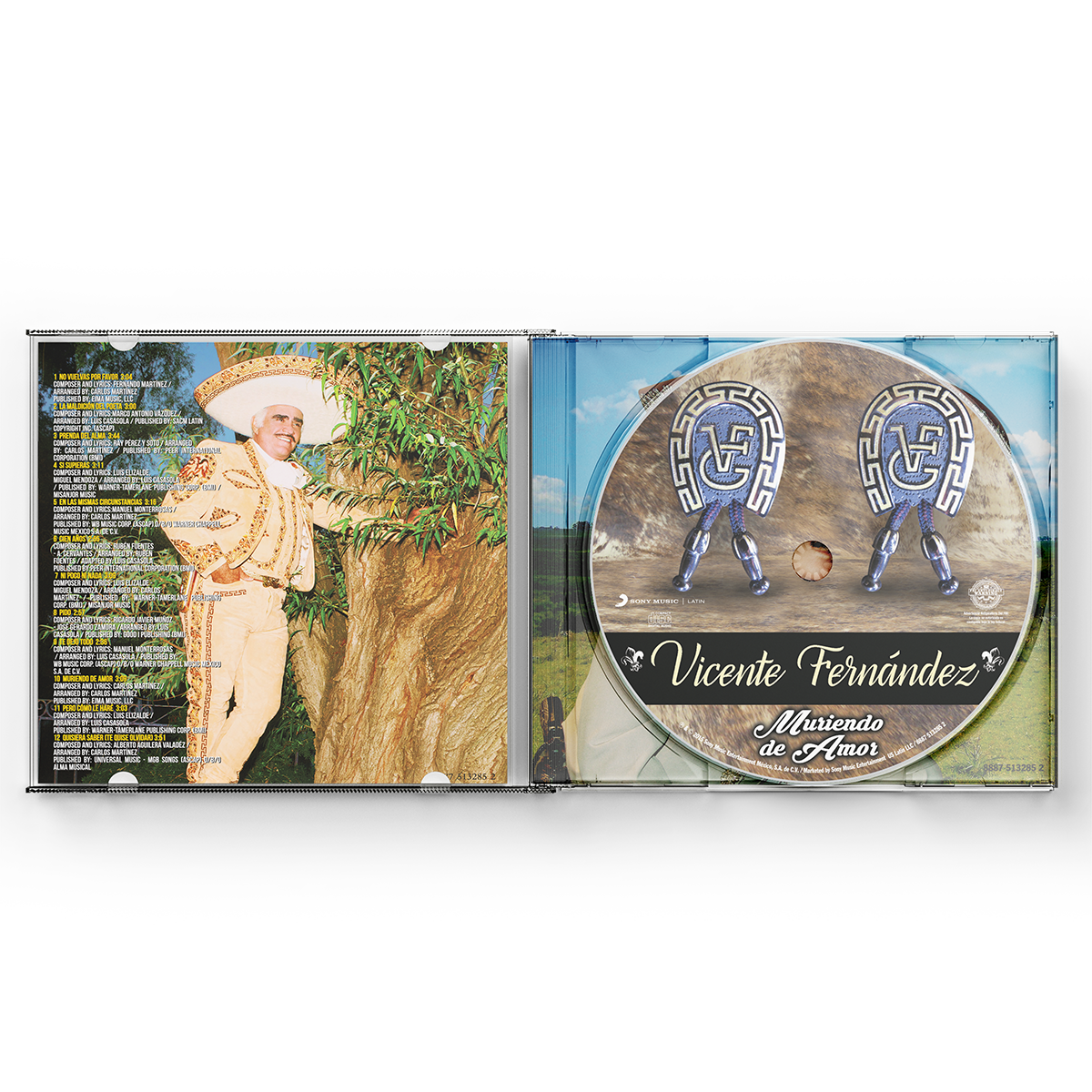 Vicente Fernández - Muriendo de Amor CD