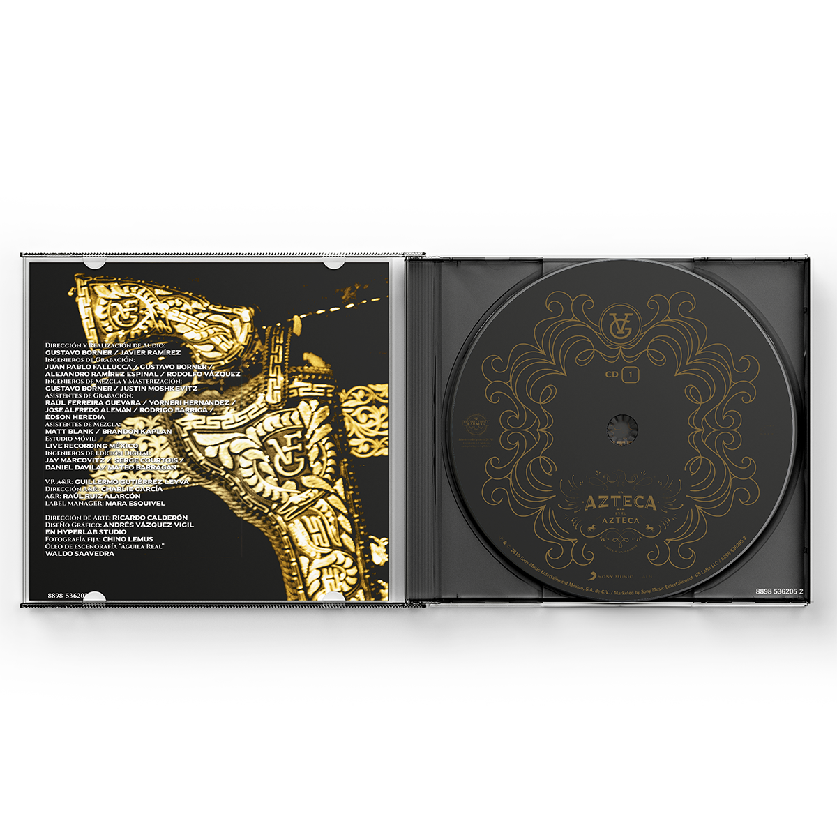 Vicente Fernández - Un Azteca en el Azteca, Vol. 1 CD